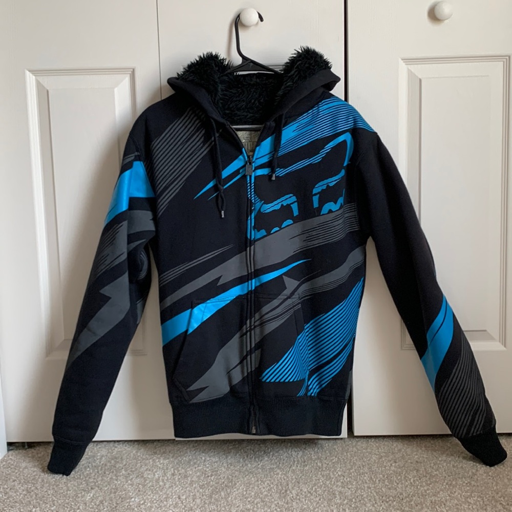 Fox Sasquatch Fleece Lined Zip Up